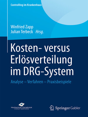 cover image of Kosten- versus Erlösverteilung im DRG-System